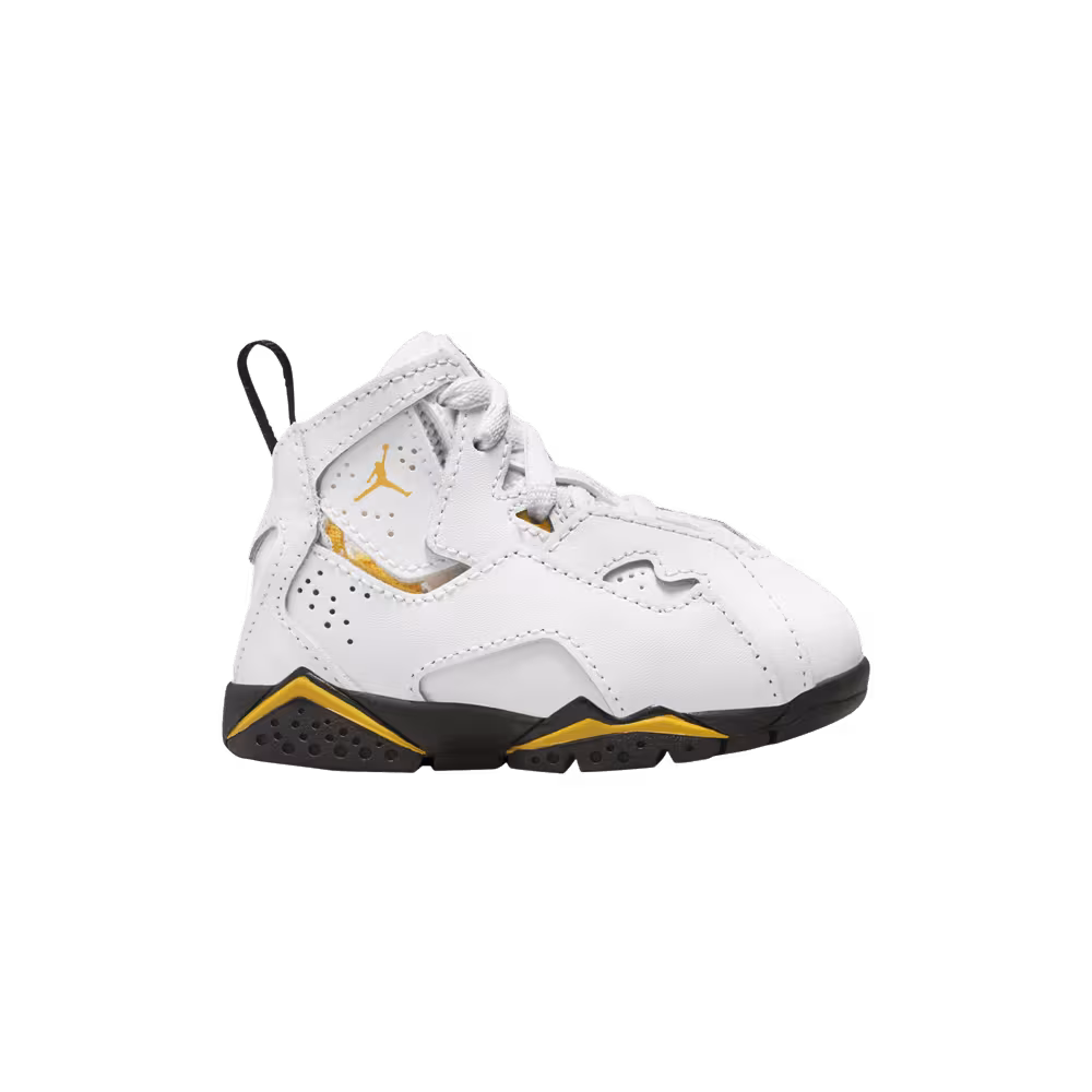 Air Jordan True Flight TD White Yellow Ochre