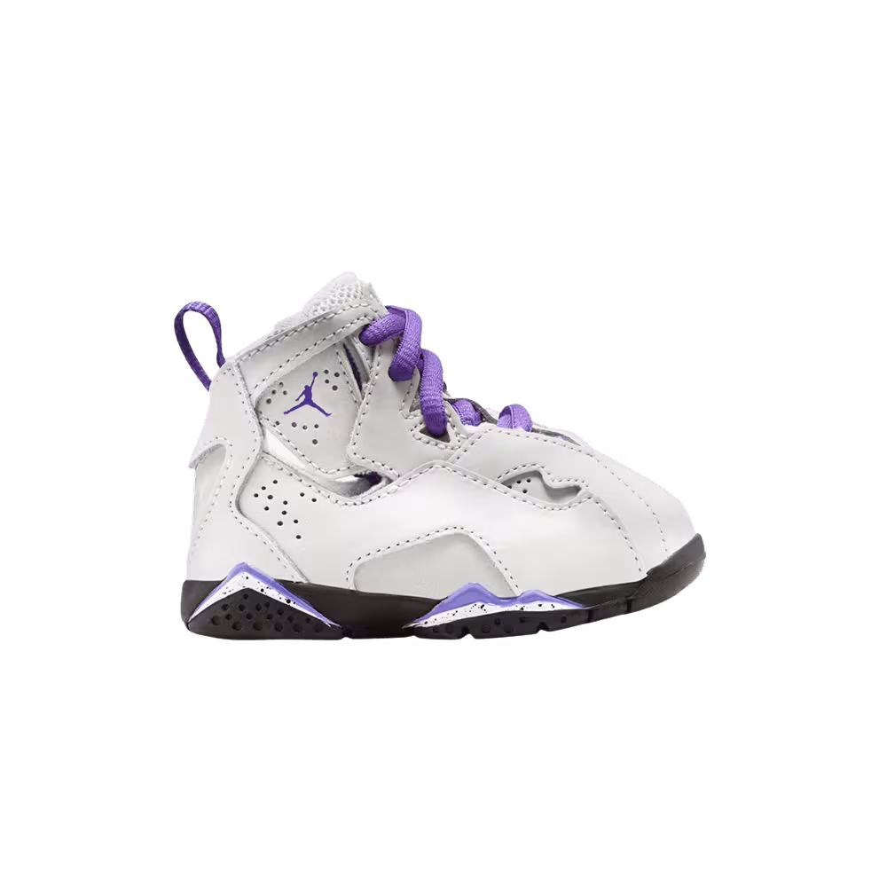 Air Jordan True Flight TD Base Grey Purple Venom