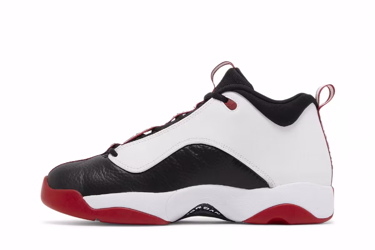 Air Jordan Jumpman Pro Quick White Black Red, view 4
