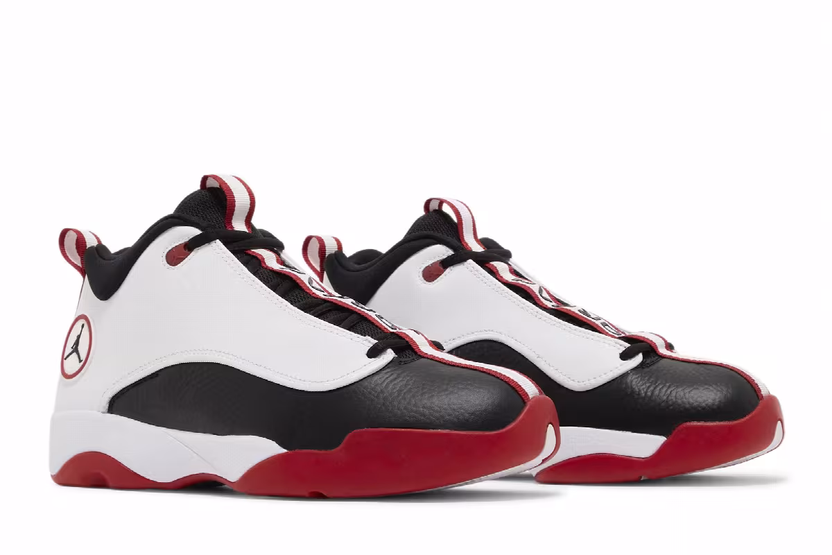 Air Jordan Jumpman Pro Quick White Black Red, view 9