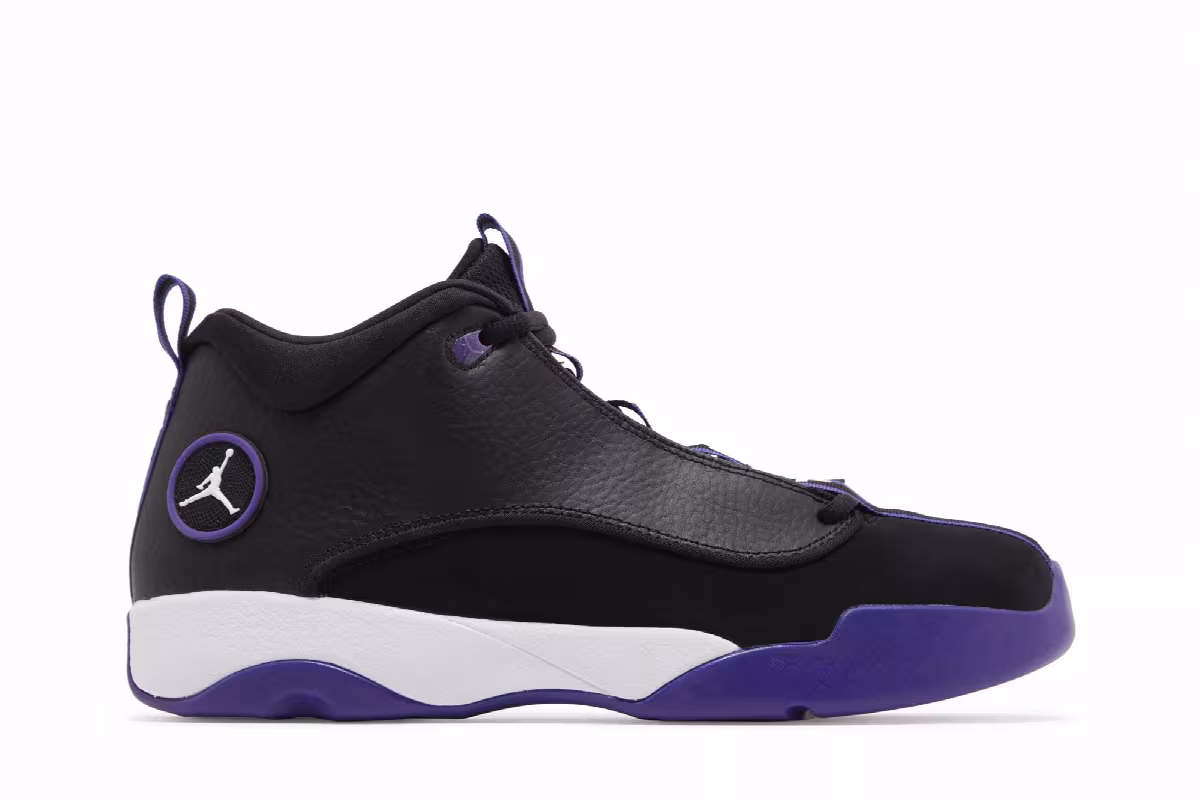 Air Jordan Jumpman Pro Quick Black Field Purple, view 2