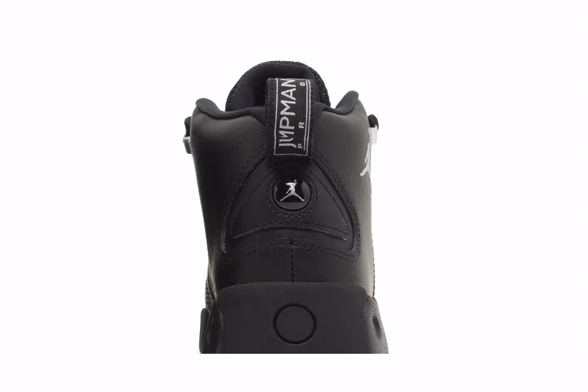 Air Jordan Jumpman Pro GS Black Metallic Silver, view 8