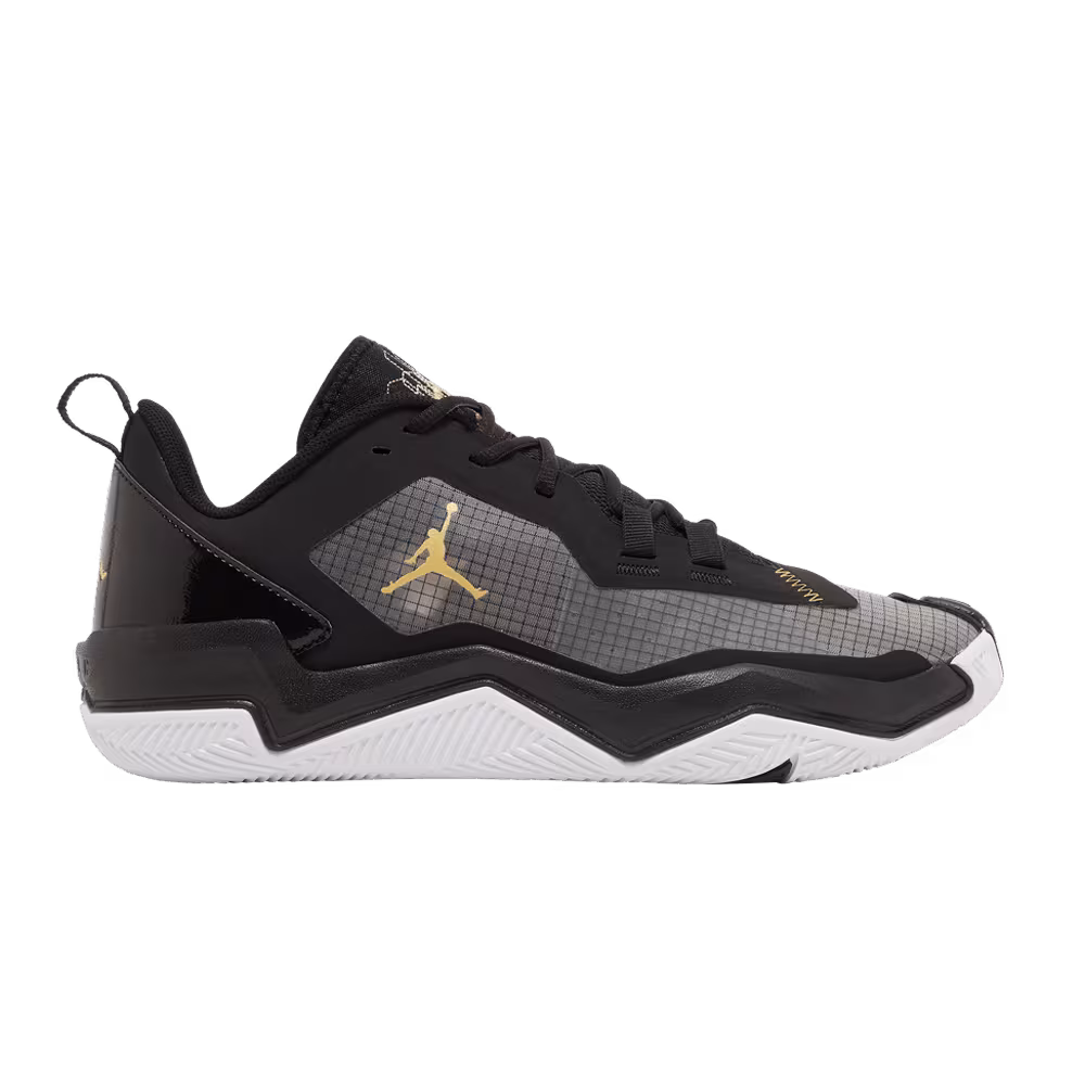 Air Jordan One Take 4 Black Metallic Gold
