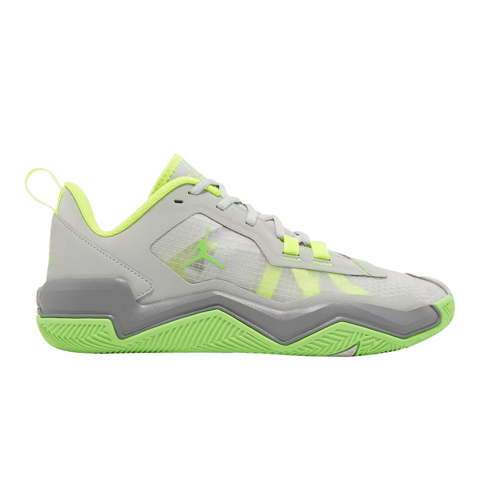 Air Jordan One Take 4 Grey Green Strike