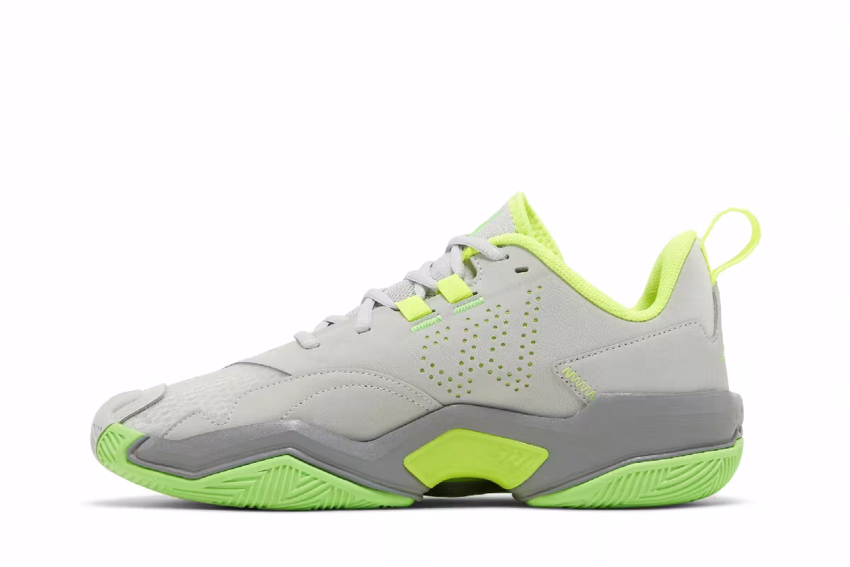 Air Jordan One Take 4 Grey Green Strike, view 4