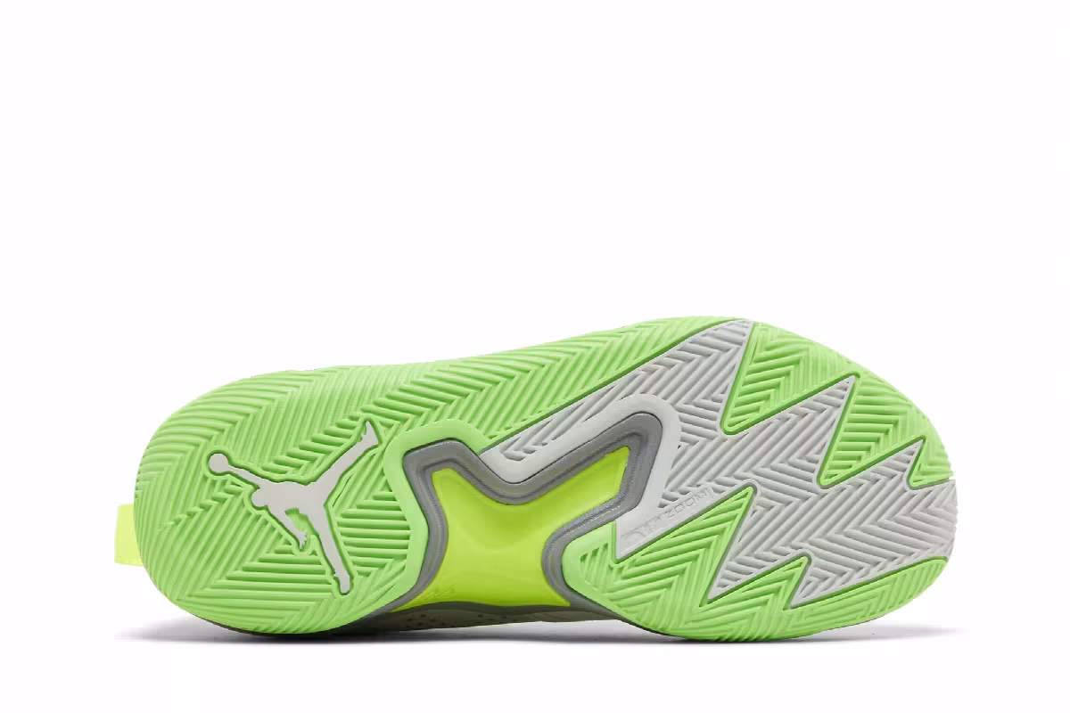Air Jordan One Take 4 Grey Green Strike, view 5