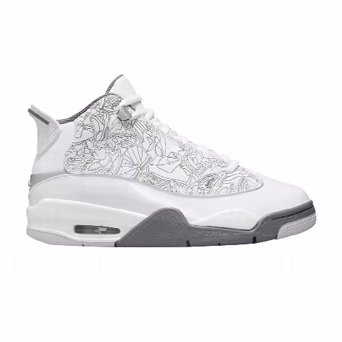 Air Jordan Dub Zero GS 'White Cool Grey'