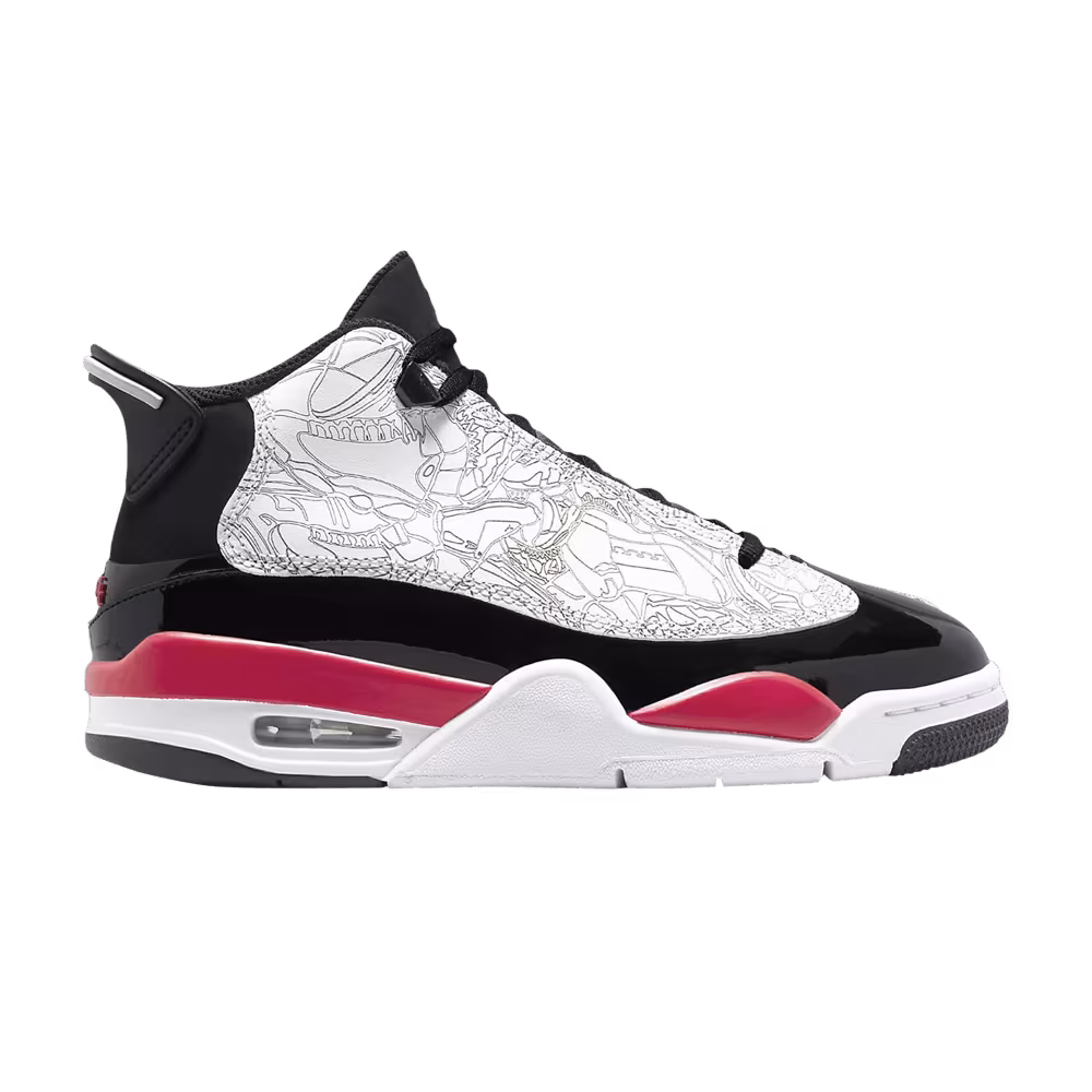 Air Jordan Dub Zero GS Fire Red