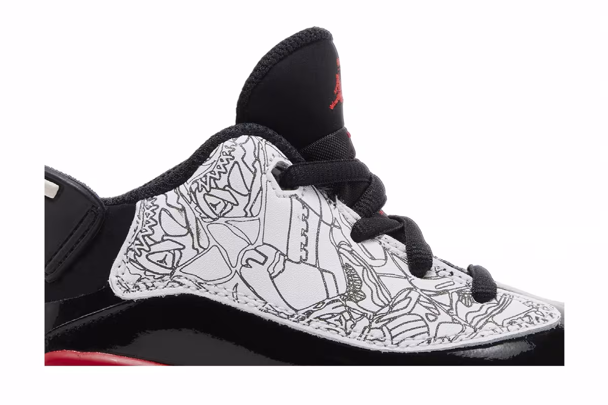 Air Jordan Dub Zero TD Fire Red, view 3