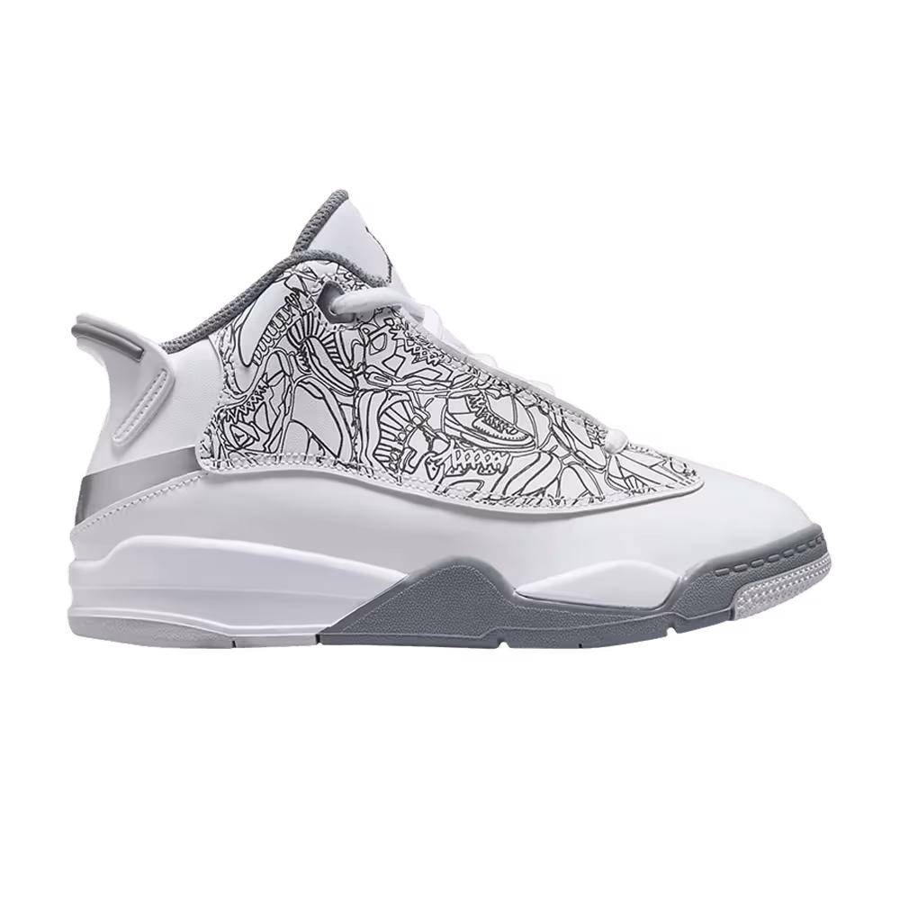 Air Jordan Dub Zero PS White Cool Grey
