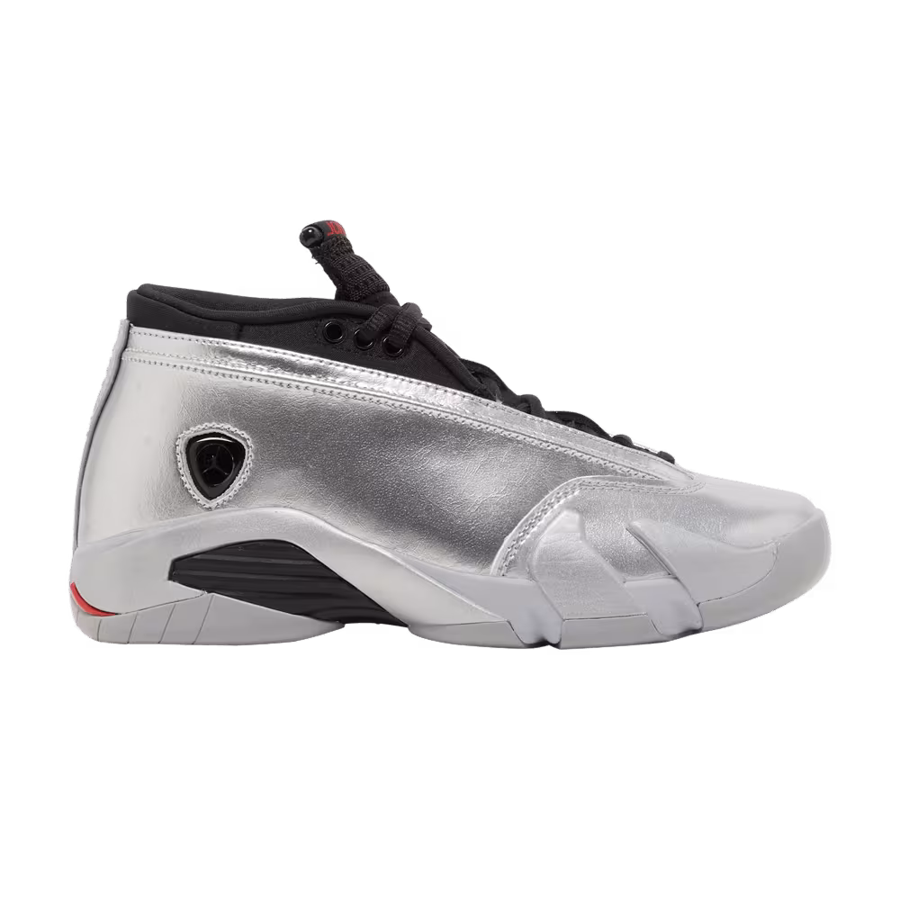 Women's Air Jordan 14 Low Metallic Silver