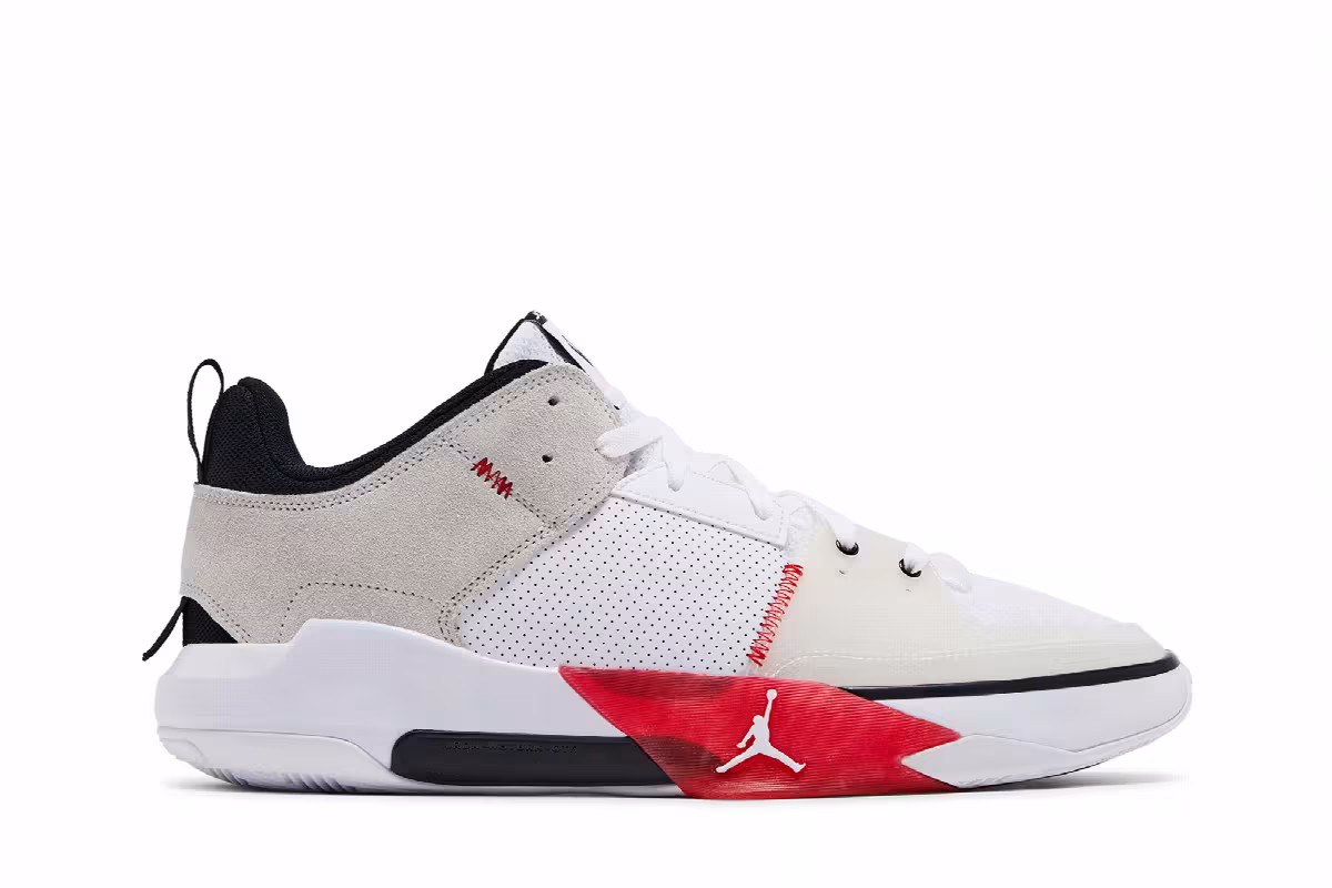 Air Jordan One Take 5 White University Red, view 2