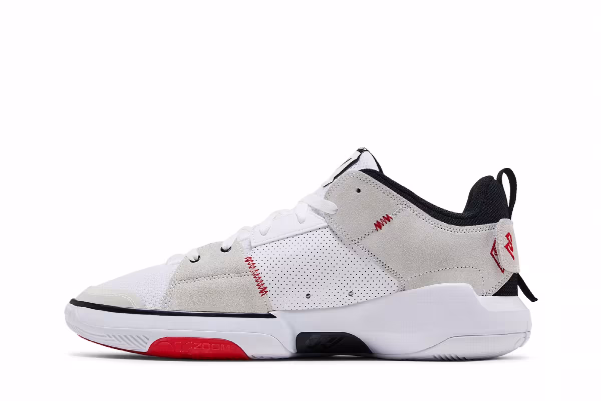 Air Jordan One Take 5 White University Red, view 4