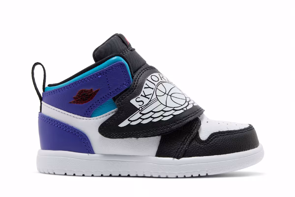 Air Jordan Sky Jordan 1 TD Aqua, view 2