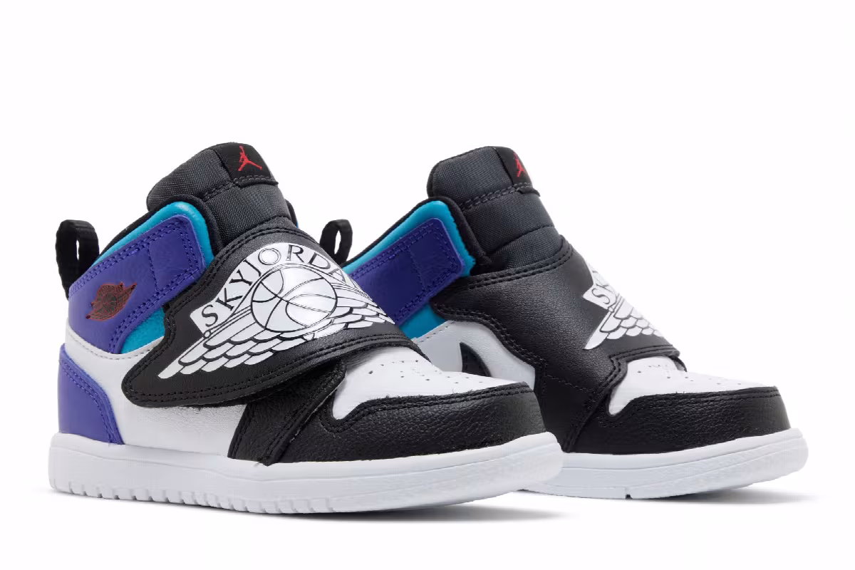 Air Jordan Sky Jordan 1 TD Aqua, view 9