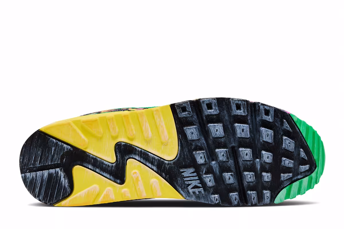Grateful Dead x University Of Oregon x Nike Air Max 90 Grateful Ducks, view 5