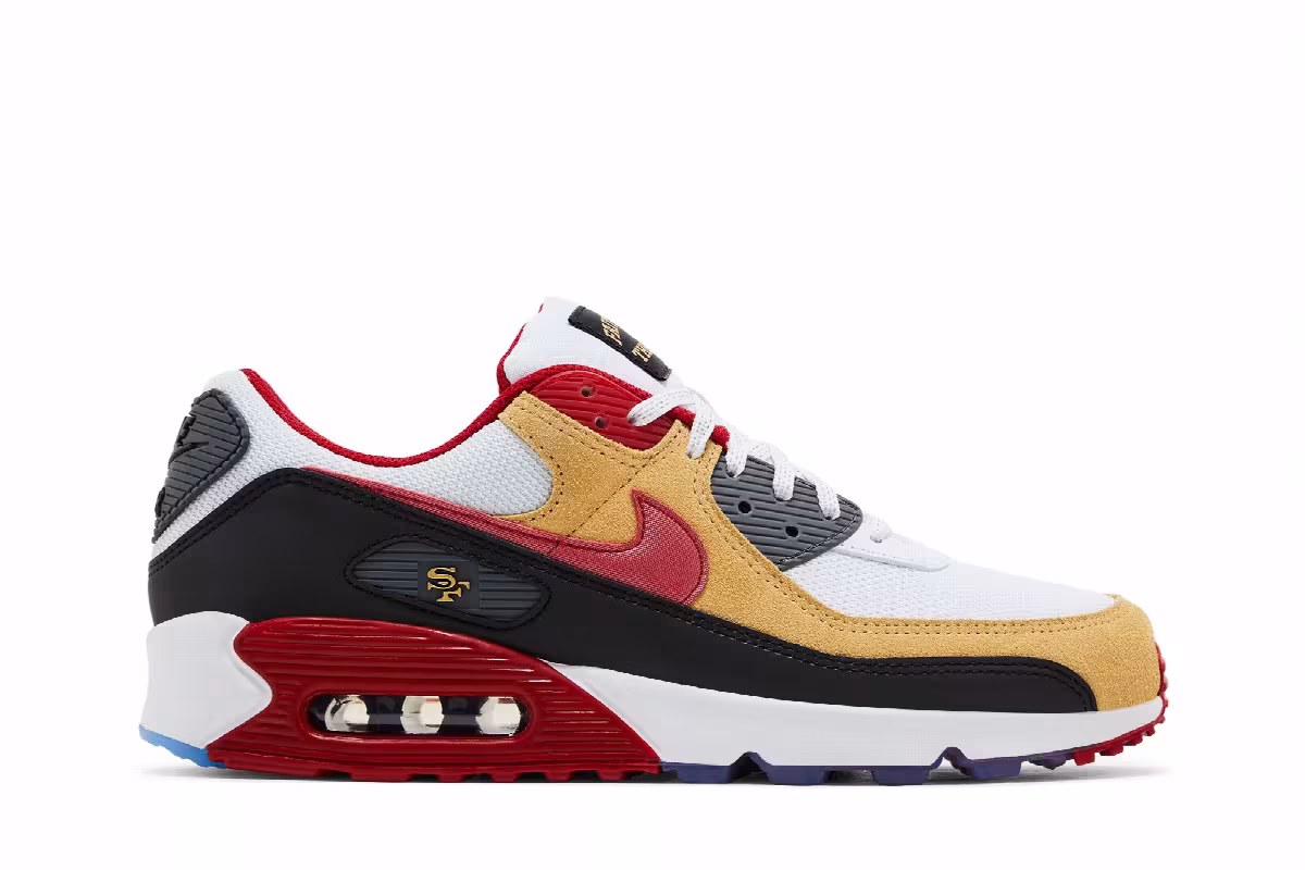 Nike Air Max 90 San Francisco 49ers, view 2