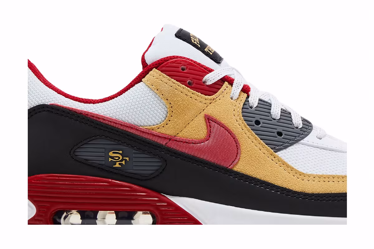 Nike Air Max 90 San Francisco 49ers, view 3