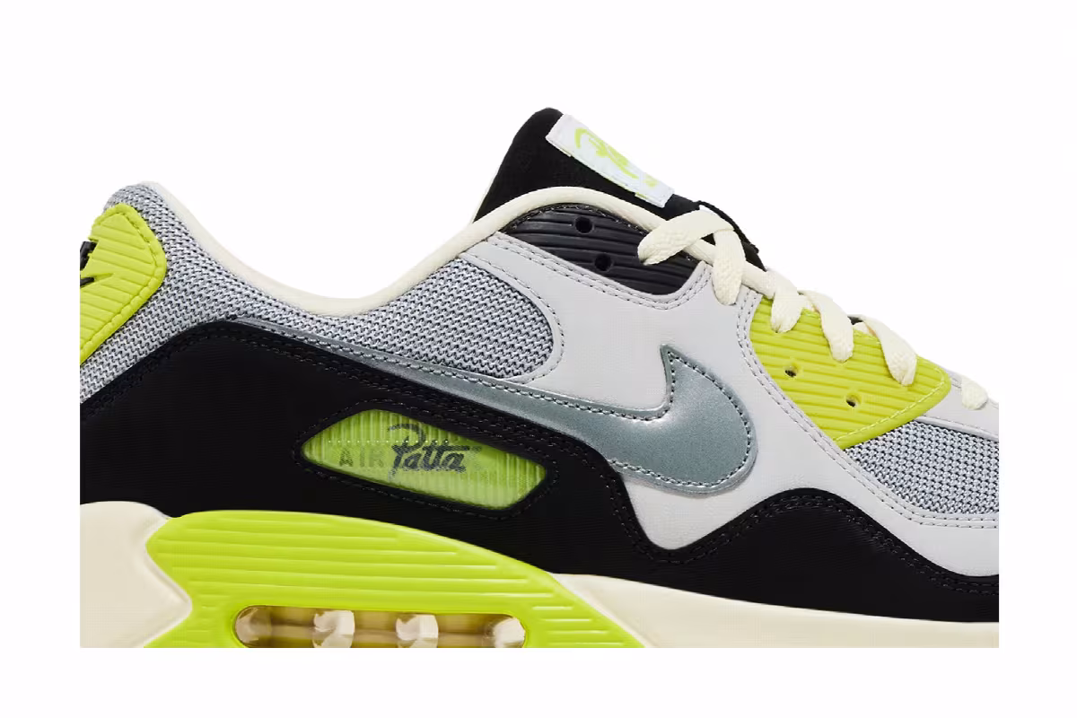 Patta x Nike Air Max 90 SP Cyber, view 3