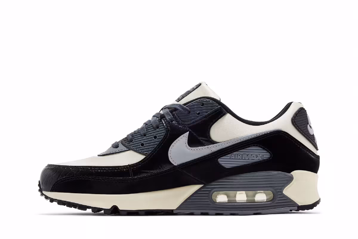Nike Air Max 90 QS Smoke Grey Crocodile, view 4
