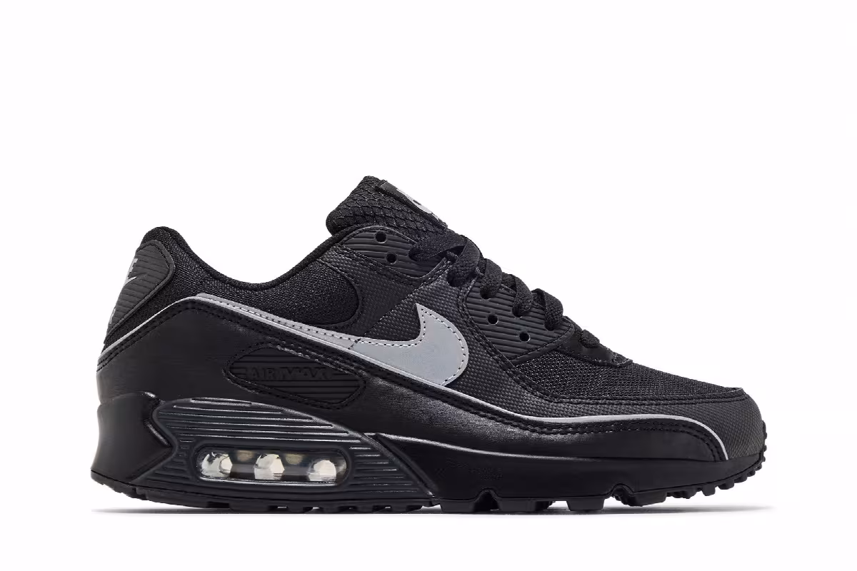 Nike Air Max 90 Premium Reflective Black, view 2
