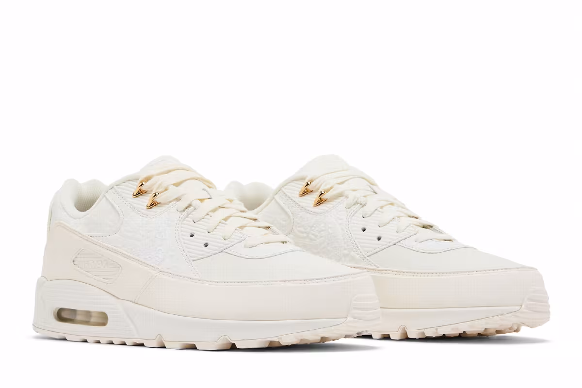 Slawn x Nike Air Max 90 Sail, view 9