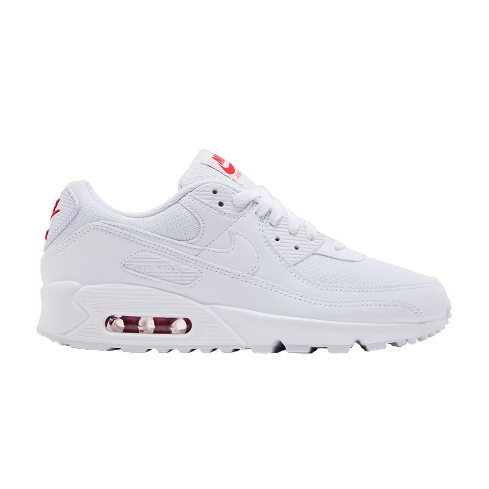 Nike Air Max 90 White Light Crimson