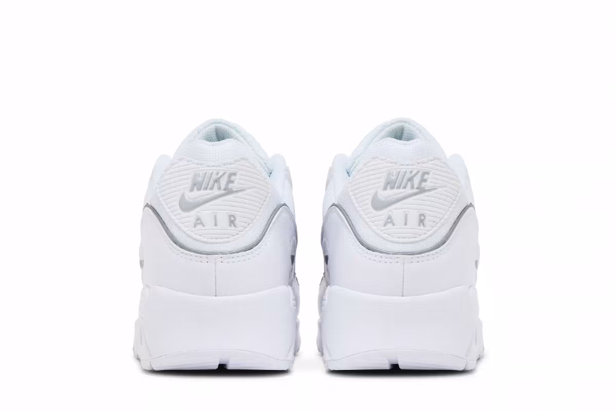 Nike Air Max 90 White Metallic Reflective, view 7