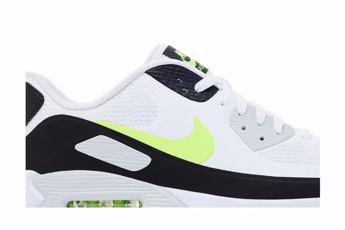 Nike Air Max 90 Golf White Hot Lime, view 3