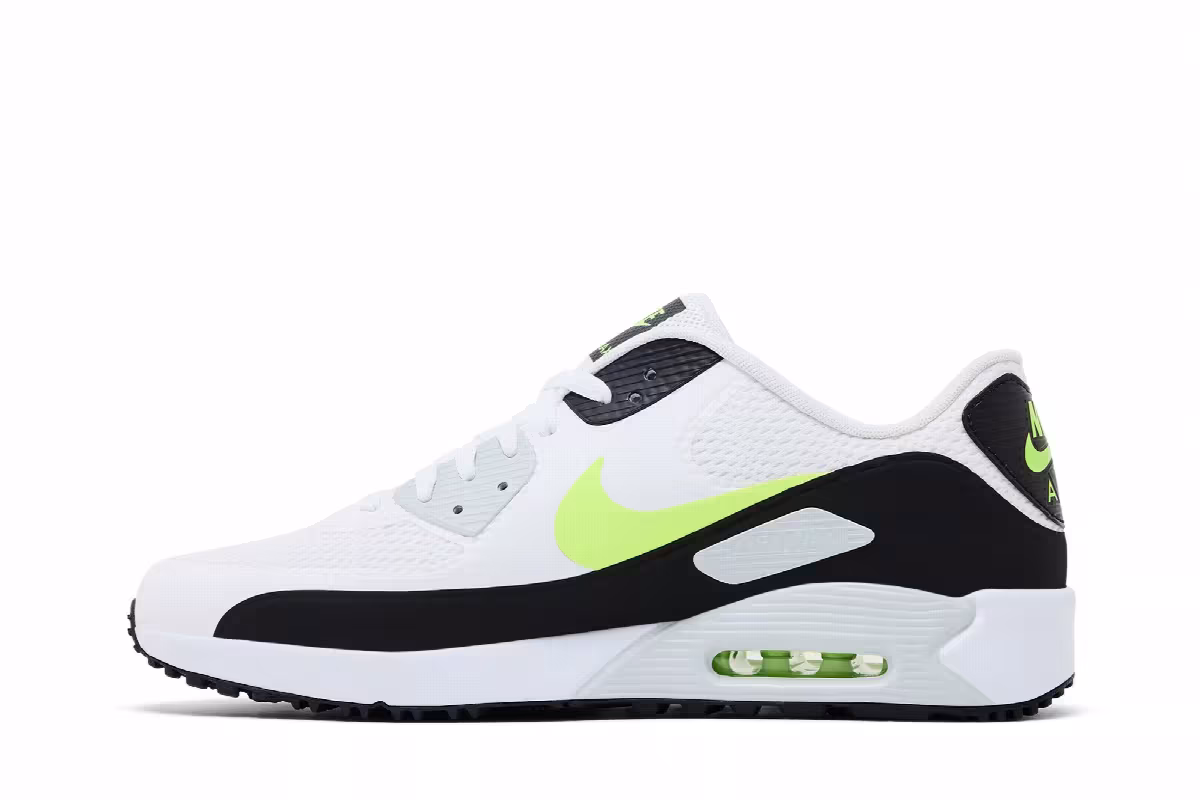 Nike Air Max 90 Golf White Hot Lime, view 4