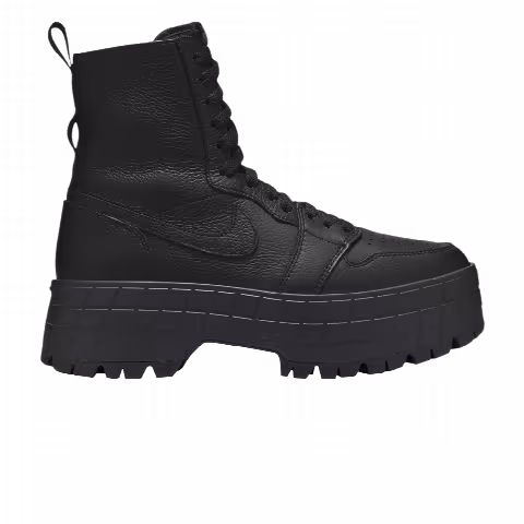 Wmns Air Jordan 1 High Brooklyn 'Triple Black'