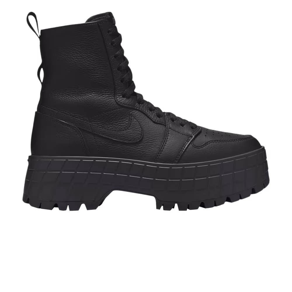 Women's Air Jordan 1 High Brooklyn Triple Black