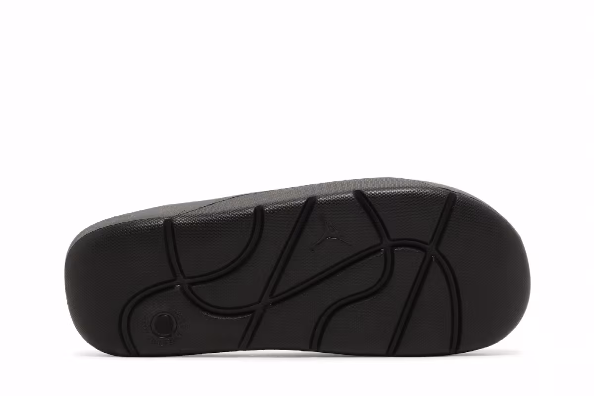 Air Jordan Post Slide Triple Black, view 5