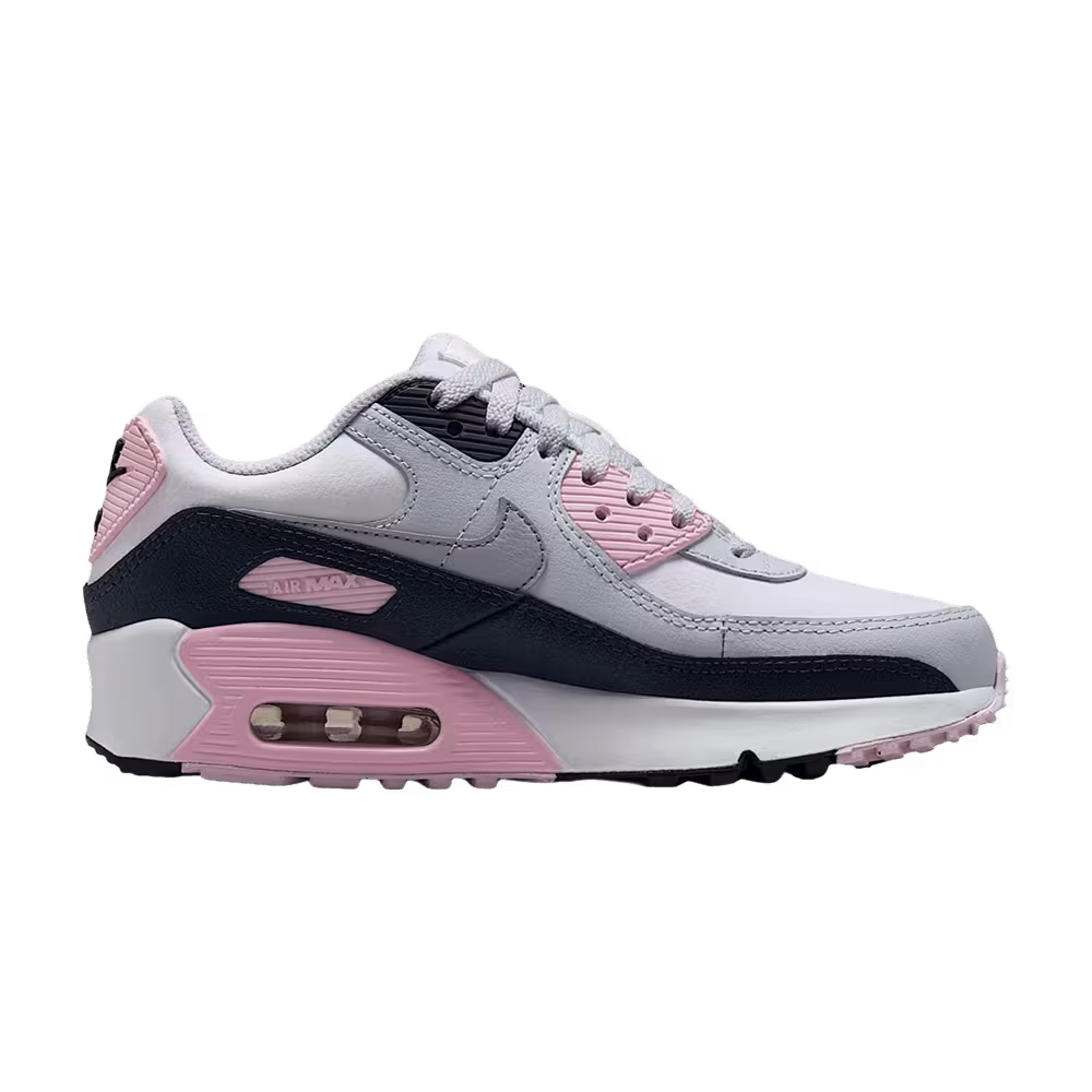 Nike Air Max 90 LTR GS White Pink Foam