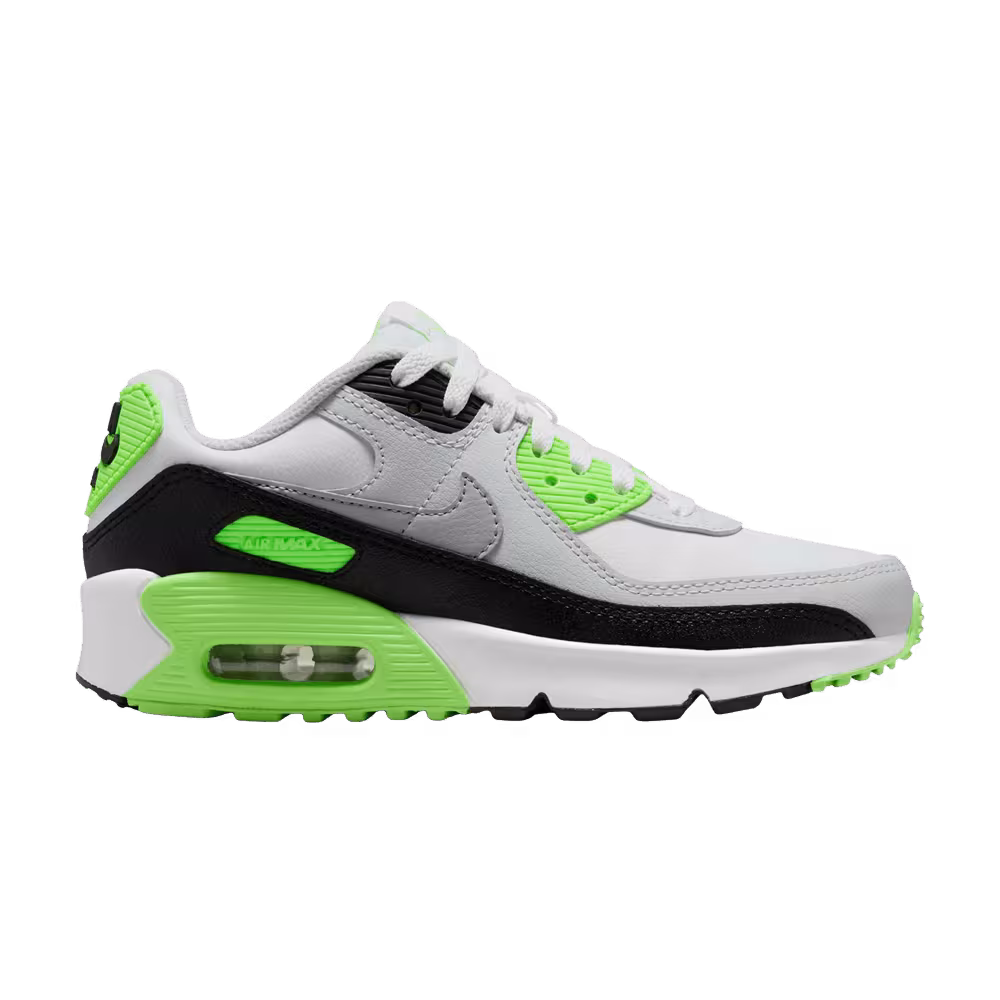 Nike Air Max 90 Leather GS Lime Blast