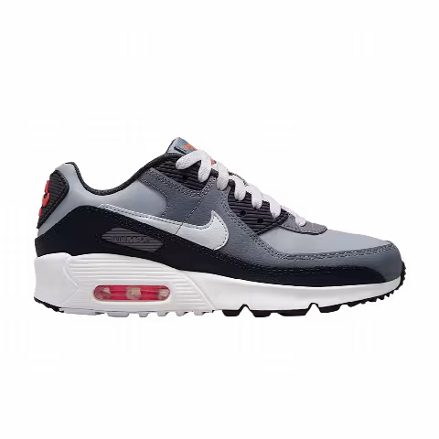 Nike Air Max 90 GS 'Wolf Grey/Cool Grey/Anthracite/White'