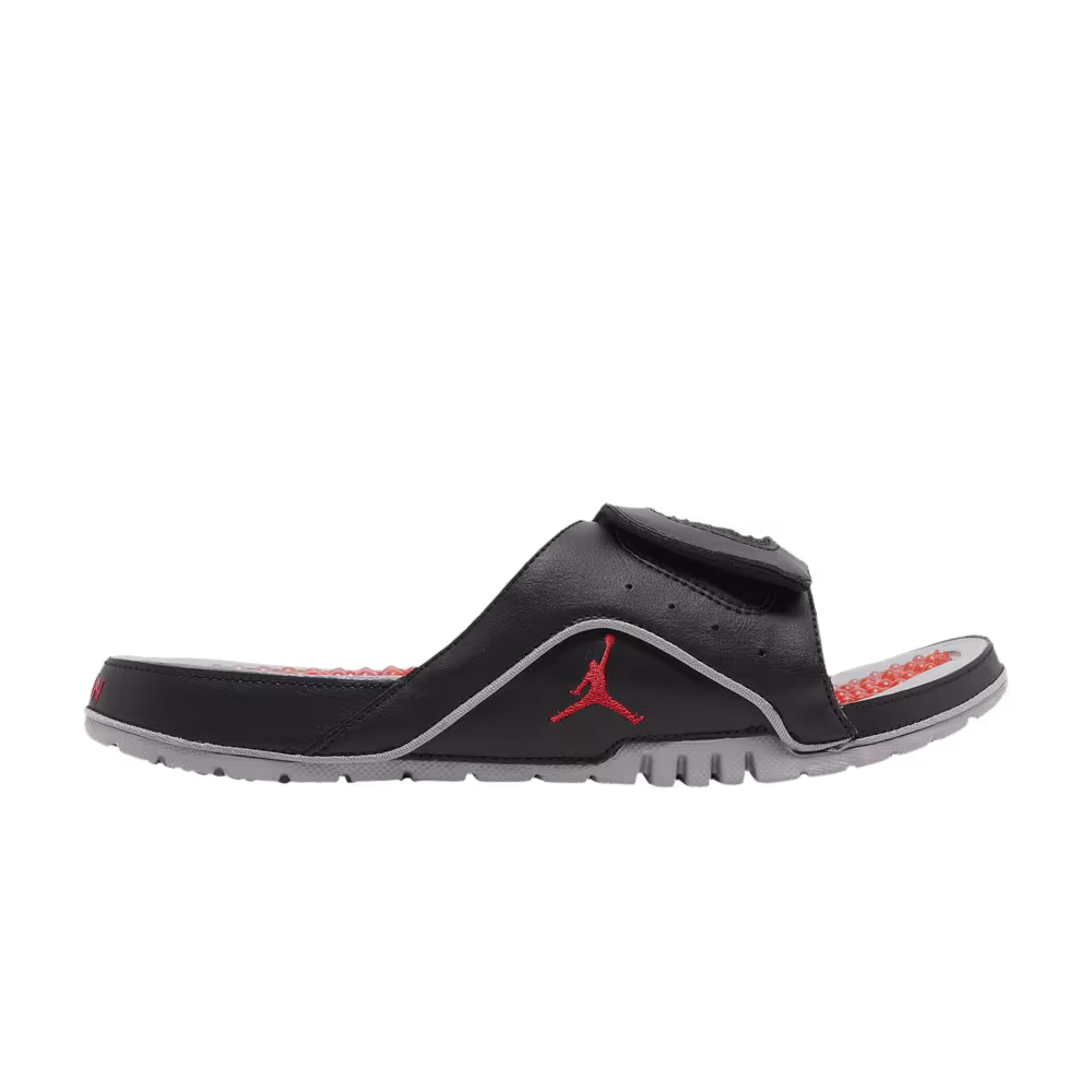 Air Jordan Hydro 4 Slide Black Cement