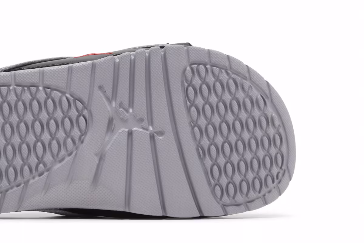 Air Jordan Hydro 4 Slide Black Cement, view 6