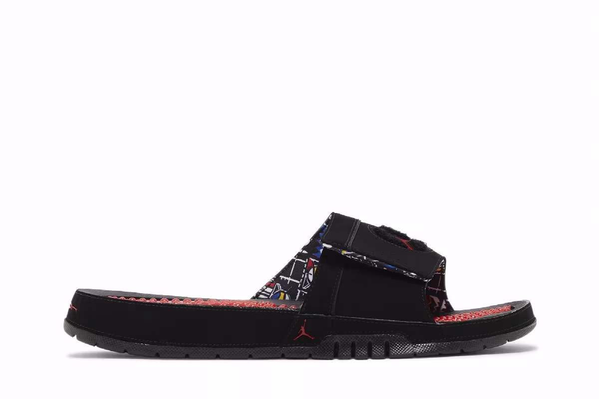 Air Jordan Hydro 8 Slide Playoff, view 2