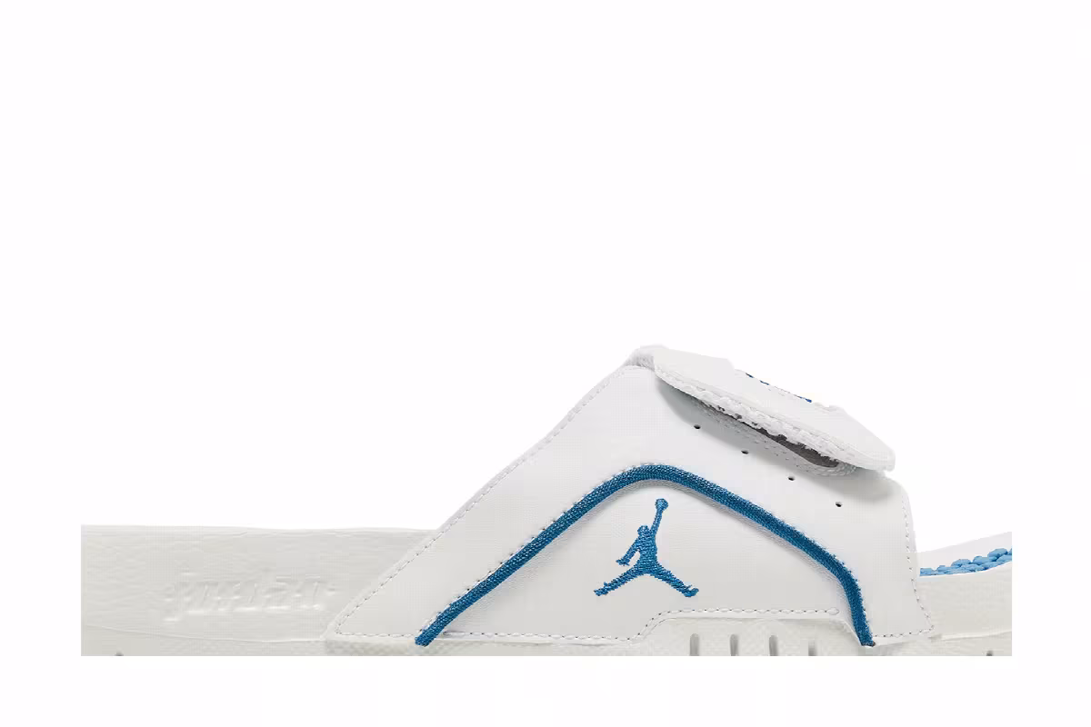 Air Jordan Hydro 4 Slide GS Military Blue, view 3