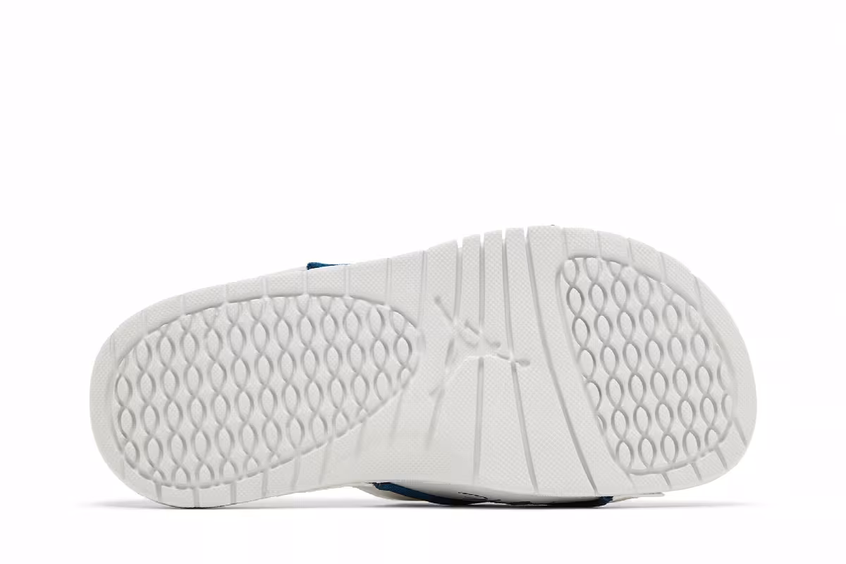 Air Jordan Hydro 4 Slide GS Military Blue, view 5