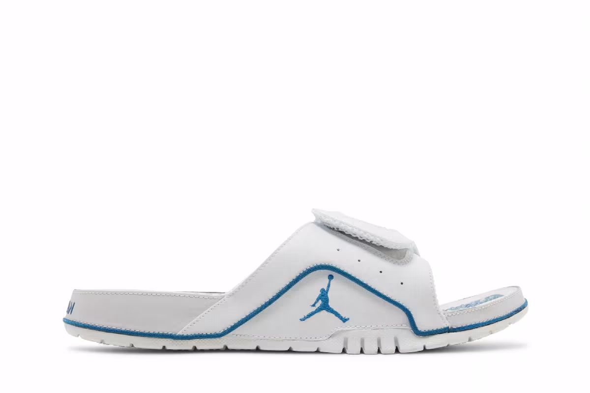 Air Jordan Hydro 4 Slide Industrial Blue, view 2