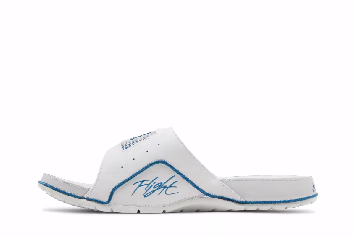 Air Jordan Hydro 4 Slide Industrial Blue, view 4
