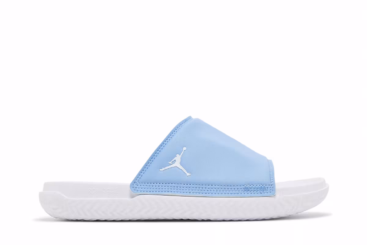 Air Jordan Play Slide University Blue White, view 2