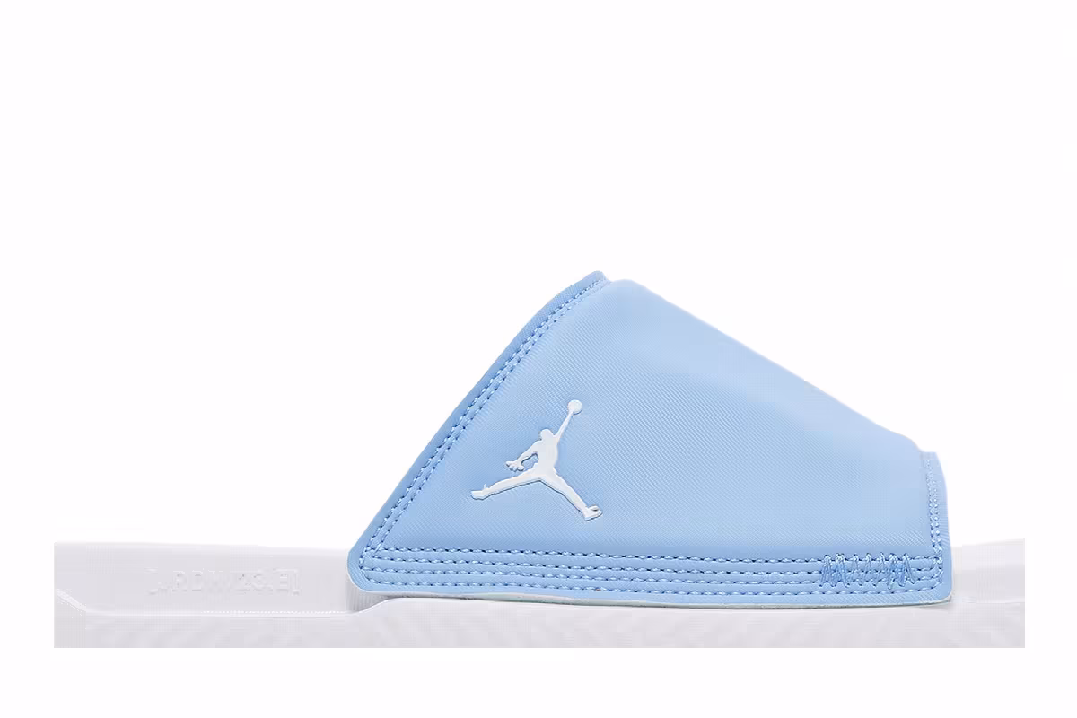 Air Jordan Play Slide University Blue White, view 3