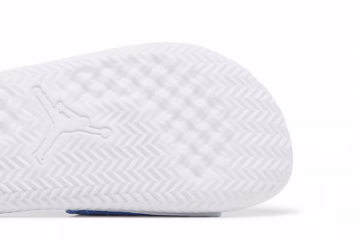 Air Jordan Play Slide University Blue White, view 6