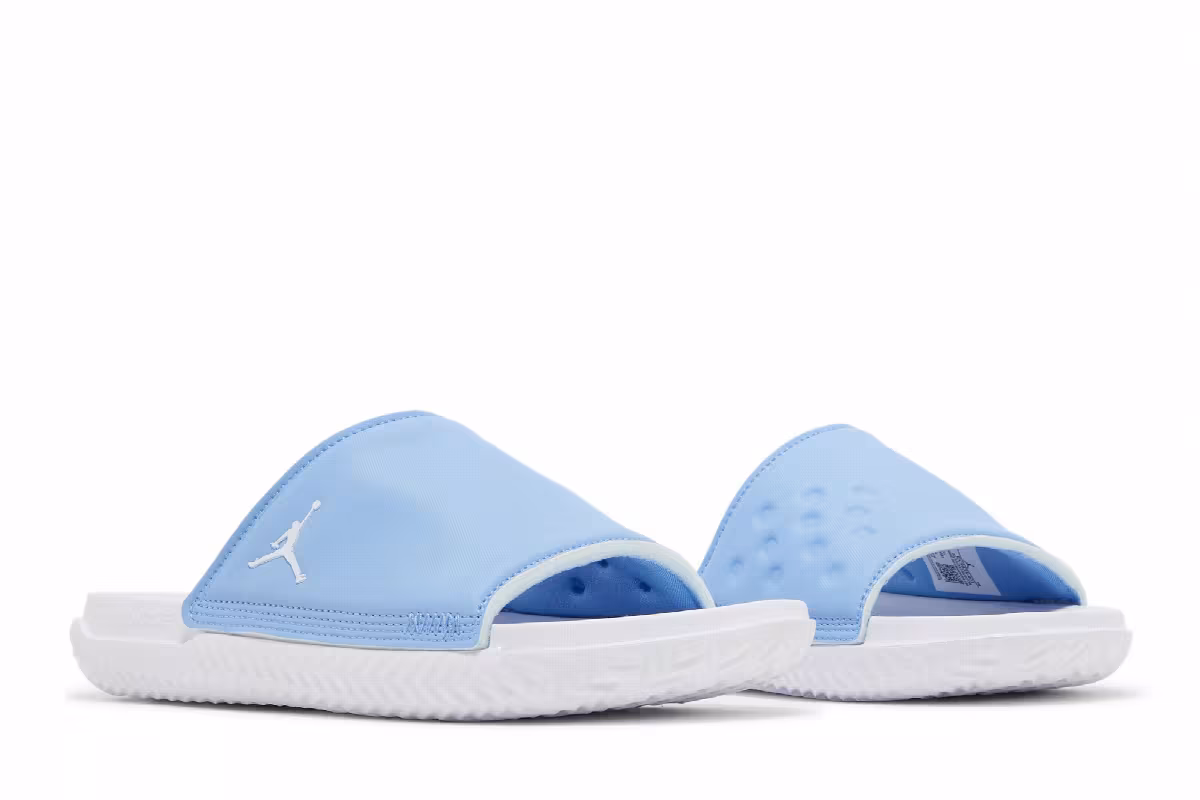 Air Jordan Play Slide University Blue White, view 9