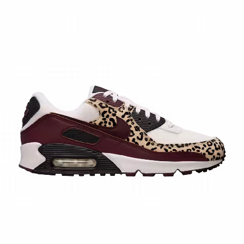 Nike Wmns Air Max 90 'Burgundy Leopard'