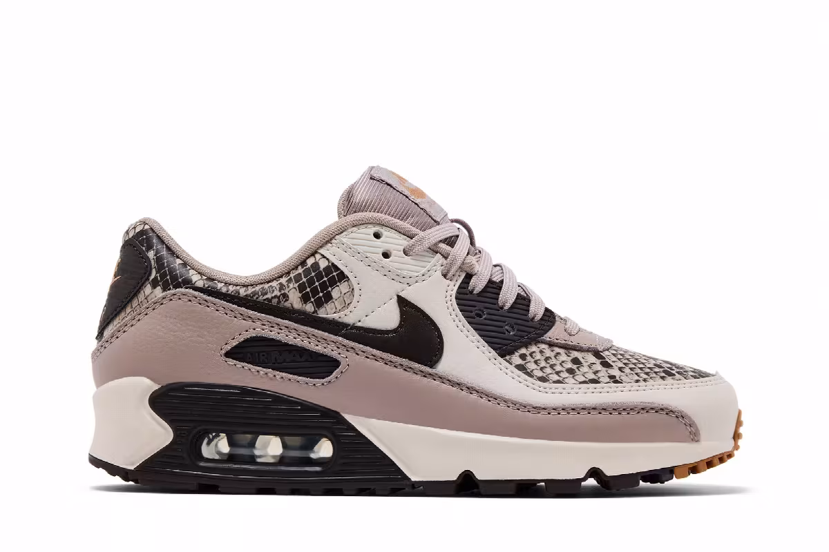 Nike Women's Air Max 90 SE Snakeskin, view 2