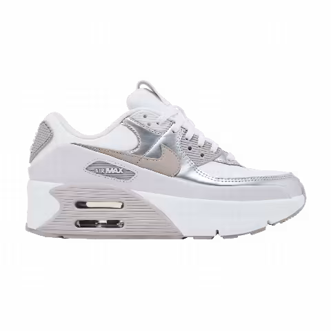 Nike Wmns Air Max 90 LV8 'Vast Grey Metallic Platinum'